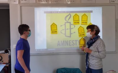Intervention  Amnesty International en CAP1