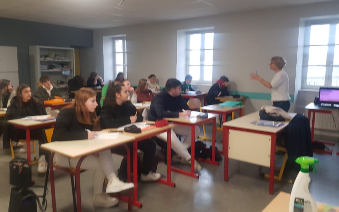 Intervention de la Maison de l&rsquo;Europe en terminale