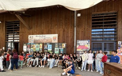 Les 3èmes au Festival en Arc